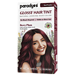 Paradyes Glossy Hair Tin Natural Looking Hair Colour - Berry Plum, Red Purple 160 g