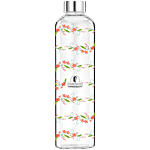 Sanjeev Kapoor Woven Borosilicate Round Bottle With Steel Lid 1 L