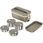 Lifelong Electric Lunch Box - Food Warmer, Radiation-Free & Plug & Heat Design, Portable, LLELB01 950 ml