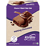 RiteBite Max Protein Max Protein Wellness Choco Filled Fiber Melting Chocolate Bar 480 g (12 pcs x 40 g)