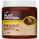 RiteBite Max Protein Max Protein Dark Choco Crunchy Peanut Butter Spread 340 g