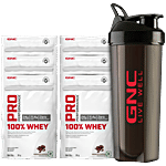 Gnc Pro Performance Whey Protein Powder with Shaker 210  g 