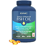 Gnc Triple Strength Fish Oil Omega 3 Capsules 60 pcs
