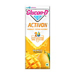 Glucon-D Mango Activon Double Advantage Electrolytes & Glucose Drink 200 ml