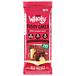 Wholy Red Velvet Fudgy Cakes - Zero Maida, Zero Palm Oil, Veg 40 g