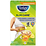 Tetley Slim Care Lemon & Honey Green Tea 42.5 g (25 Bags x 1.7 g each)