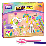 Imagimake DIY Magic Clay Unicorn Craft Kit - For Kids 5+ 1 pc