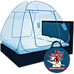 Tri-Activ Mosquito Net for Single Bed -  30 GSM 1 pc