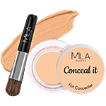Mila Beaute Pot Concealer Conceal It 4 g Medium Beige (Get Free Brush)