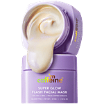 mCaffeine Super Glow Flash Facial Mask - 25% AHA + BHA + PHA 50 g