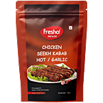 fresho! Hot Garlic Chicken Seekh Kabab 350 g
