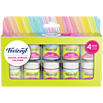 Fevicryl Pastel Acrylic Colours 150 ml (10 x 15 ml)