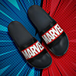 Paragon Mens Black Sliders 1 Pair (Size 7 UK/IND)