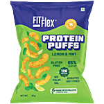 Fit & Flex Protein Puff - Lemon & Mint 55 g