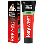 Keywest Professional Shaving Cream Regular - With Tea Tree Oil + Aloe Vera 125 g