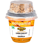 Epigamia  Alphanso Mango Greek Yogurt With Granola - Crunch Cup 115 g