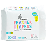 R for Rabbit Feather Pant Style Diapers - S, 5-9 Kg 26 pcs