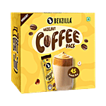 Bevzilla Hazelnut Flavoured Instant Coffee Sachets 90 g (45 Sachets x 2 g each)