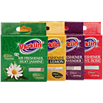 Varklin Air Fresheners - Lavender, Lemon, Jasmine & Rose 200 g (4 N x 50 g each)