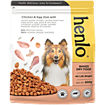 Henlo Chicken & Egg Baked Dry Food - For All Stages 800 g