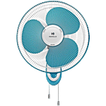 Havells Gatik Neo 400mm Wall Mounted Fan - White & Blue 1 pc