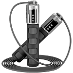 Lifelong Skipping Rope - For Men, Women & Children, LLSR06, Grey 1 pc