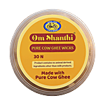 Cycle Om Shanthi Cow Ghee Wicks 30 pcs