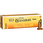 Cycle Sandalum Cones - With Agarbathi Holder 64 pcs