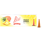 Cycle Lia Pineapple Twirl Fragrant Cones - With Agarbathi Holder 64 pcs