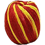 Creative Space Cotton Red & Yellow Kalawa Thread - Sacred Raksha Sutra 2 pcs