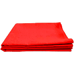 Creative Space Red Pooja Cloth For God Aasan & Chowki Kapda - 1.25 m 1 pc