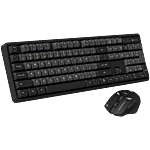 Portronics Key9 Combo Wireless Keyboard & Mouse Set - Grey 1 pc