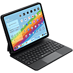 Portronics Padmate Wireless Tablet Keyboard Case - For iPad 10th Gen With Touchpad, Black 1 pc