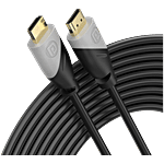 Portronics Konnect Sync 4K 60Hz HDMI To HDMI Cable - 10 m, Black 1 pc