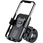 Portronics Mobike 4 Bike Phone Mount - 360° Rotational, Black 1 pc