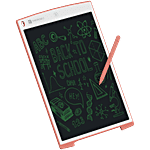 Portronics Ruffpad 12 LCD Writing Pad - 12 Inches Screen, Stylus Pen, Erase Button, Pink 1 pc