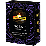 Mangaldeep Scent Premium Dhoop Cones - Lavender & Amber 40 pcs