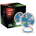 Eveready Rech Fan FE01 BL Everflo mini 12UP 1 pc