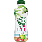B Natural Coconut Water With Litchi - No Added Sugar 750 ml