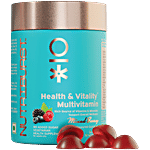 Nutriburst Mixed Berry Flavoured Health & Vitality Multivitamin Gummies 30 pcs