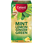 Celest Mint Lemon Ginger Green Tea 150 g (100 Bags x 1.5 g)