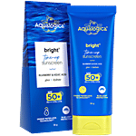 Aqualogica Bright+ Tone-Up Blueberry & Kojic Acid Sunscreen - SPF 50+ PA++++ 50 g