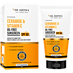 Dr. Sheth's Ceramide & Vitamin C Oil-Free Sunscreen - SPF 50+ PA++++ 50 g