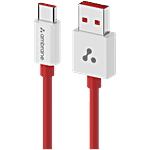 Ambrane ACT 65W-12 Red USB To Type-C 1.2 m Fast Charging Cable 1 Unit