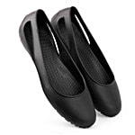 Action Hyperlite EVA Belly For Women - Ultralightweight, Comfort, Premium, All Season, Moana, Black 1 Pair (UK/IND-8)