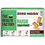 The Health Factory Royal Elaichi Zero Maida Rusk 80 g