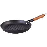 Wonderchef Pre-Seasoned Ferro Light Weight Cast Iron Grill Pan - 24 cm 1 pc