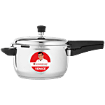 Wonderchef Venice Stainless Steel Pressure Cooker With Bakelite Handle - Induction Base 5 L