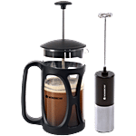 Wonderchef French Press Coffee Maker & Milk Frother Gift Combo 2 pcs