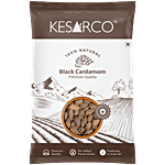 KesarCo Black Cardamom/Badi Elaichi - Premium Quality 25 g